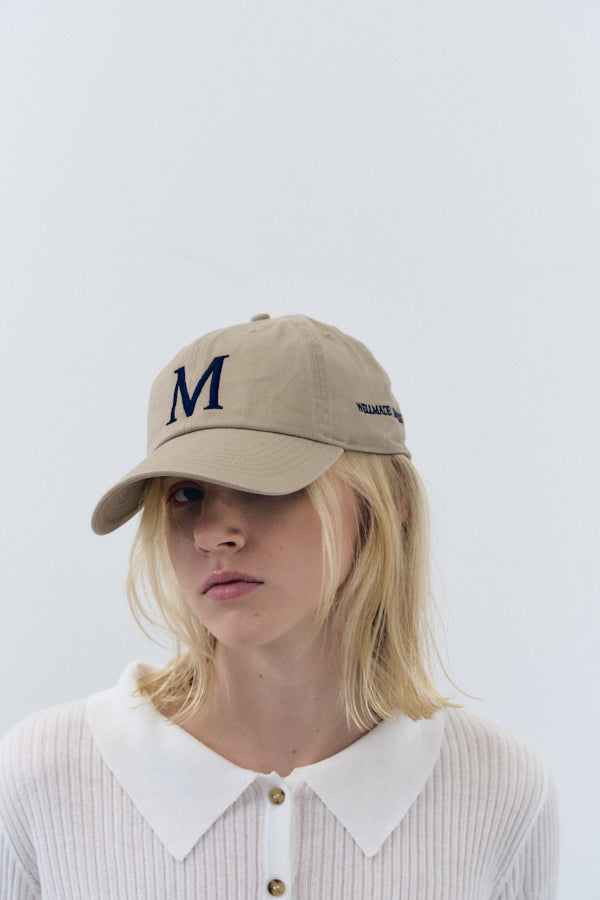 M logo cap -6colors- – Muel Chic