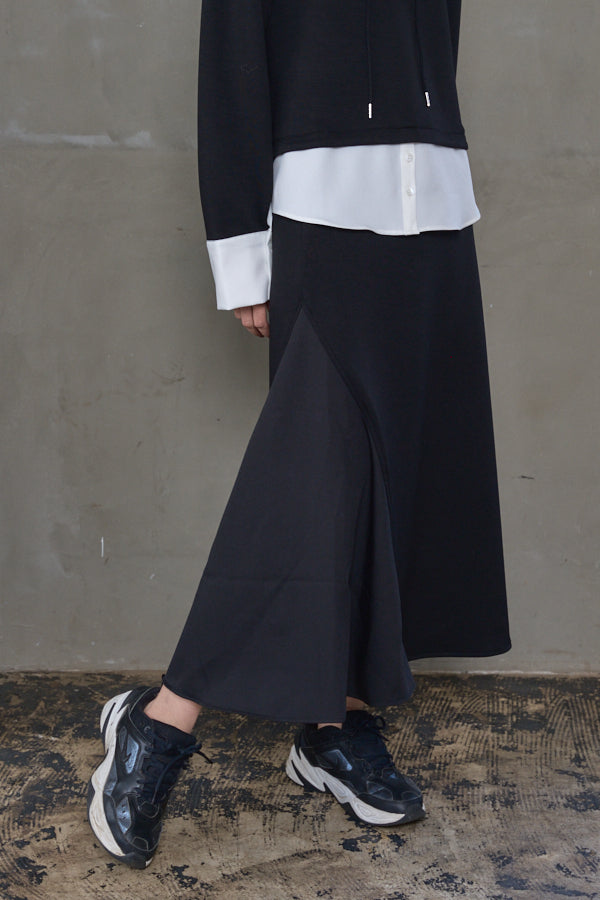 Marignan Skirt -Black×Ink.Black- 4570131200779