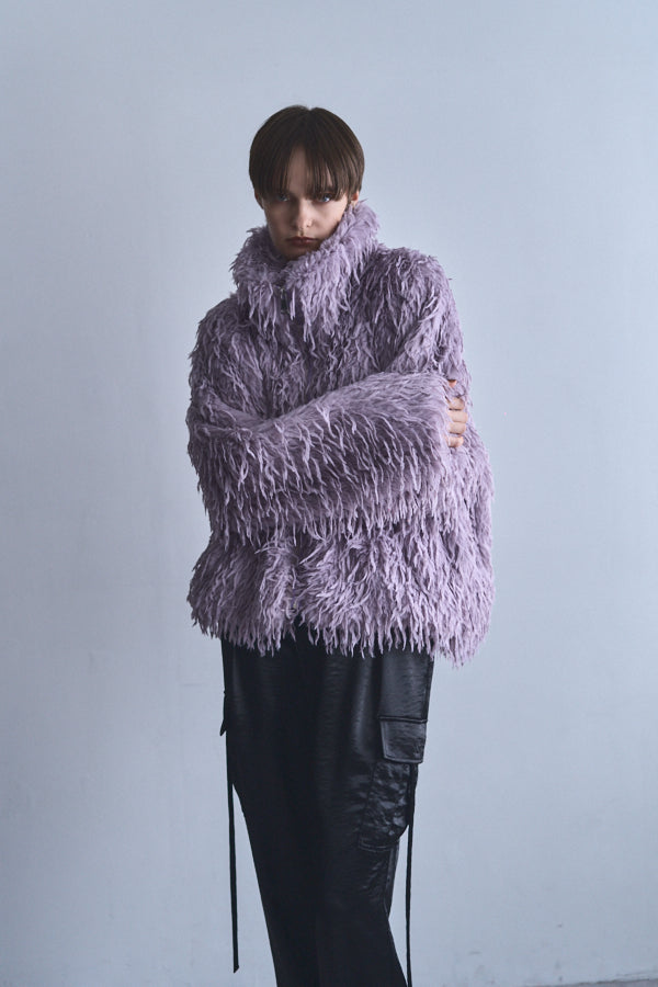 【Pre-order】<br>Foster fur coat  -Lavender-