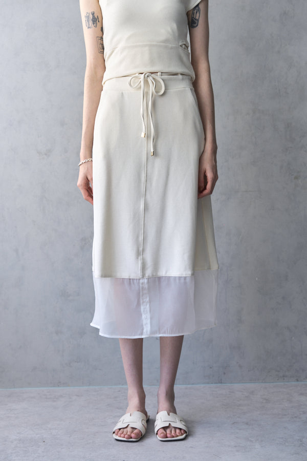 Minfy skirt -Off/Mint/Black-  3colors