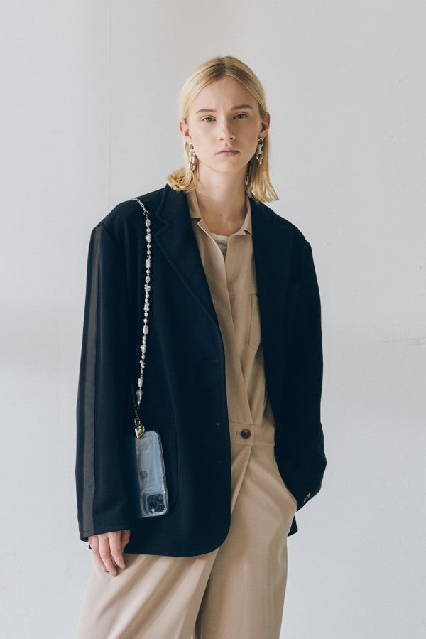 【Pre-order】Liora Jersey tailored  -Black-