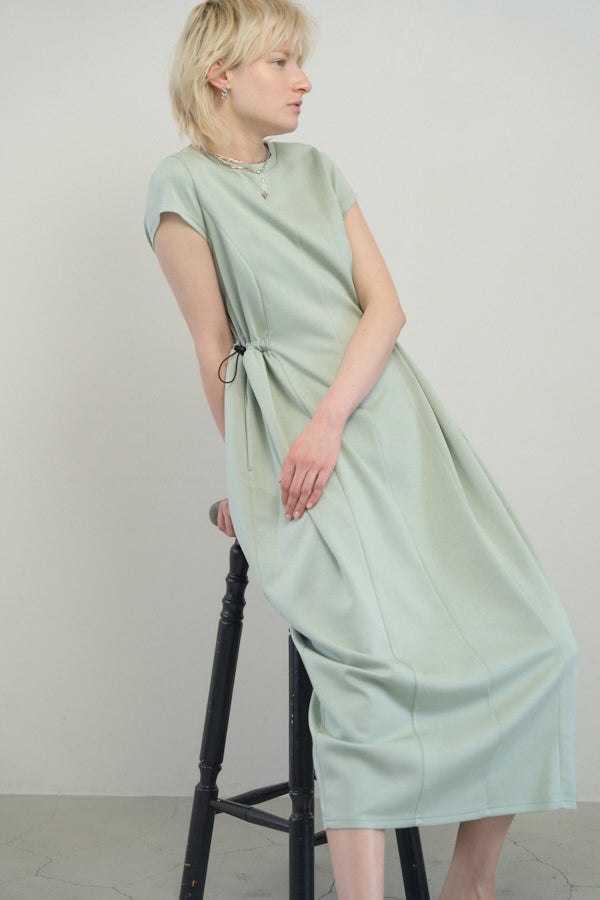 MISCH MASCH ワンピース 2025春夏新作 リボン風ジャンスカニット