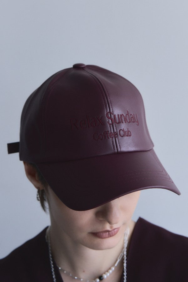 Relax sunday CAP   -4colors-