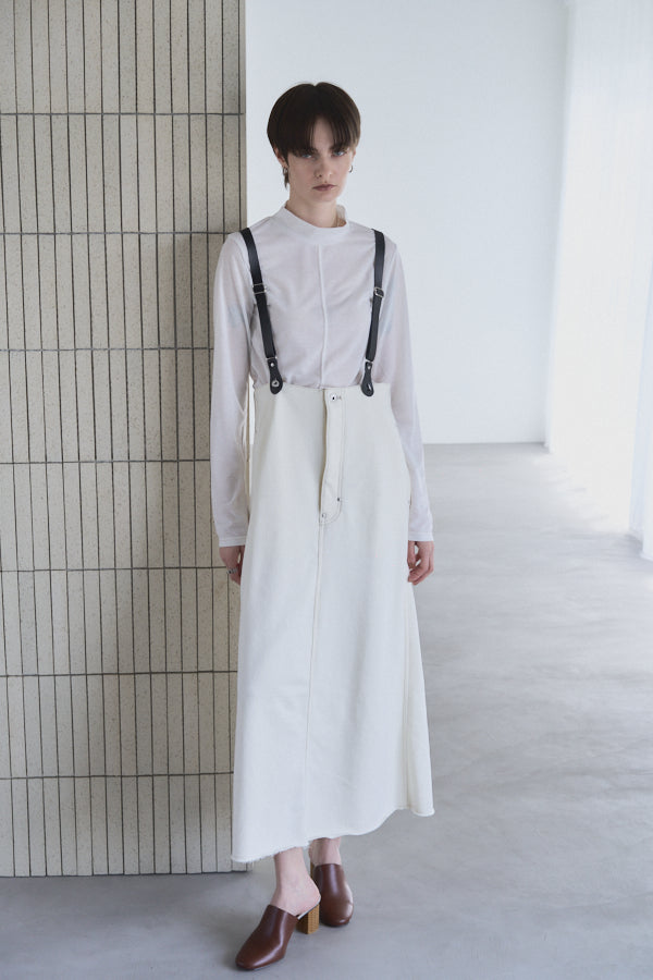 Mintty suspender skirt  -3colors/2size-