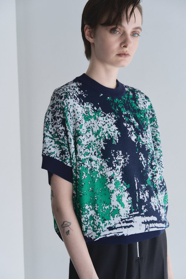 Snow Jacquard knit  -3colors-
