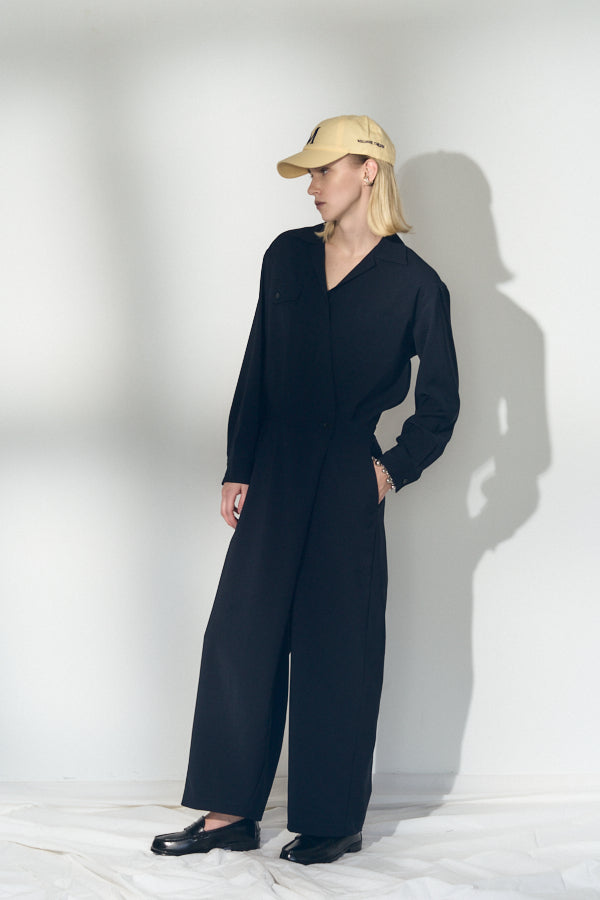【Pre-order】Rinell coveralls  -Navy/2size-