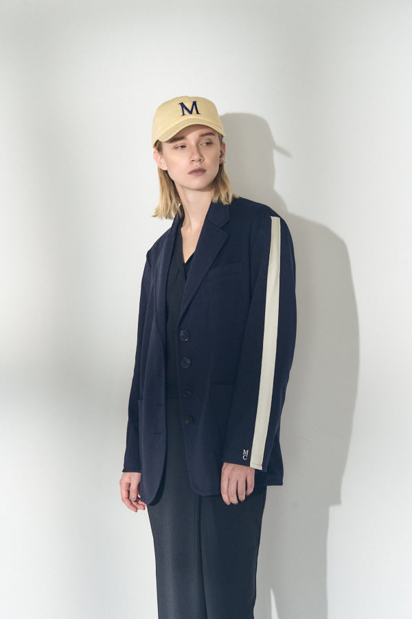 【Pre-order】Liora Jersey tailored  -Navy-