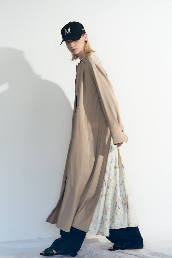 【Pre-order】Seren coat onepiece  -Beige/ 2size-