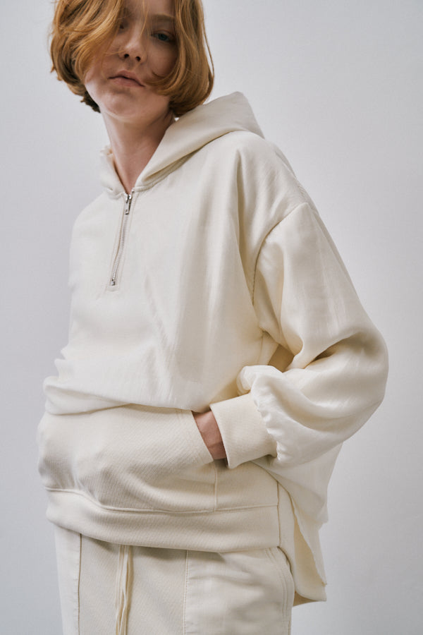 Nicosia food pullover   -White-