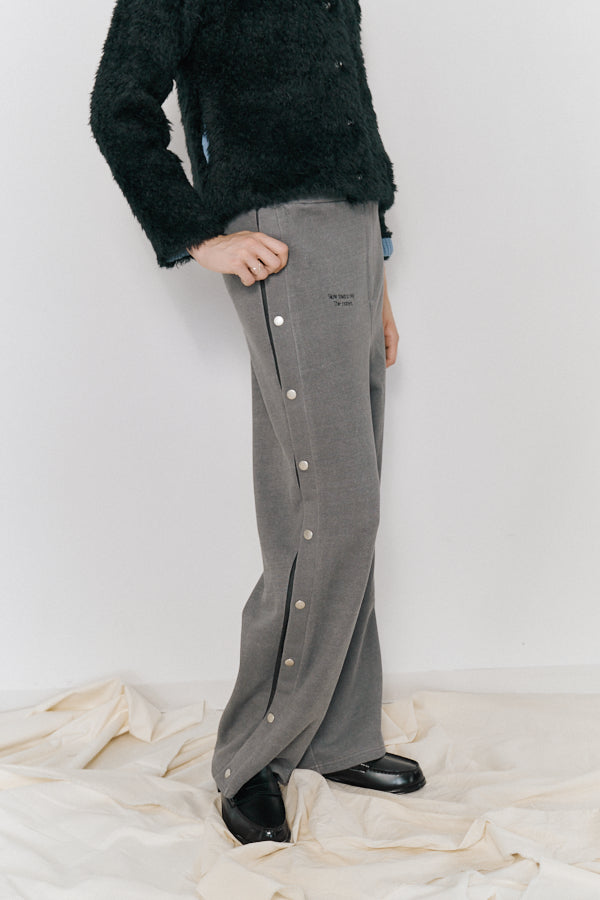 Slow side line pants  -Gray/2size-