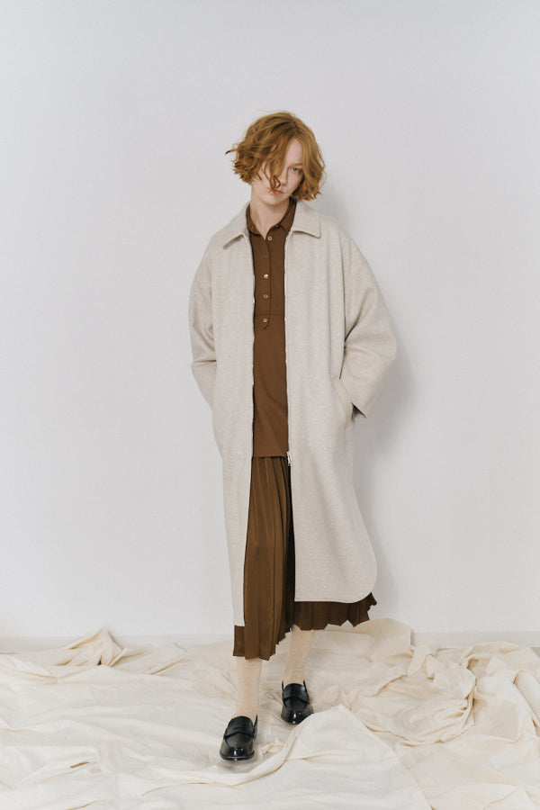 【Pre-order】<br>Nauru long coat   -Off-