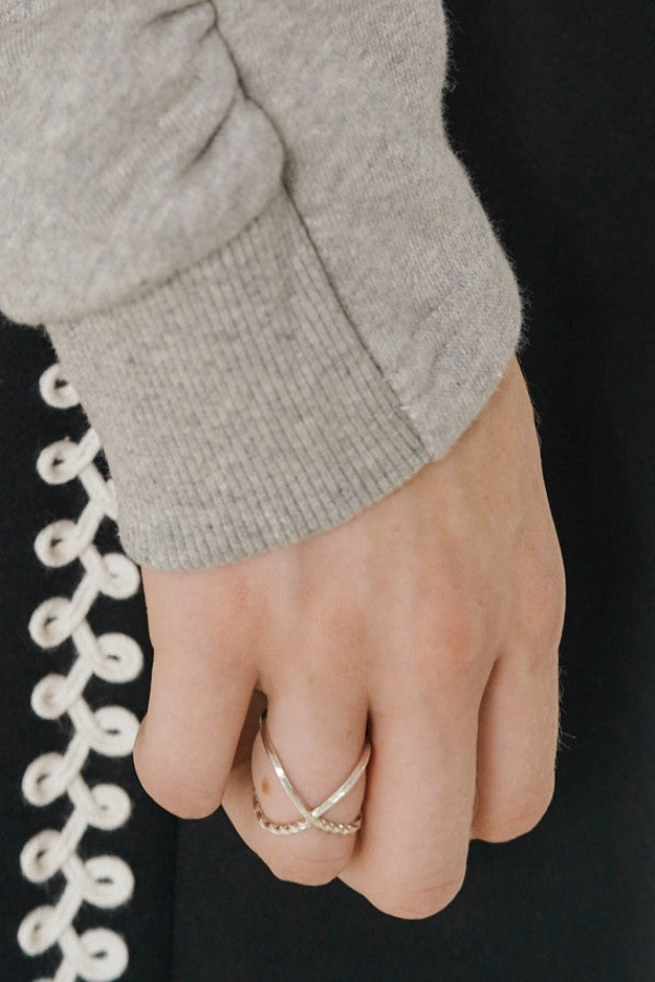 Koror ring＆ear cuff  -Silver-