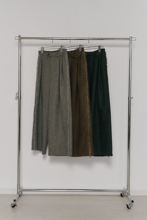 Vila tweed pants  -3colors/ 2size-