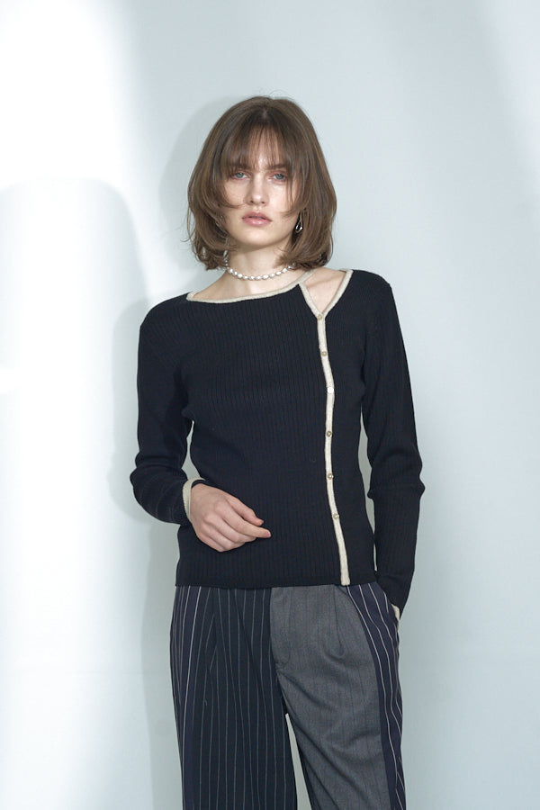 【Pre-order 】Darcy knit  -Burlywood/Gray/Black- 3colors