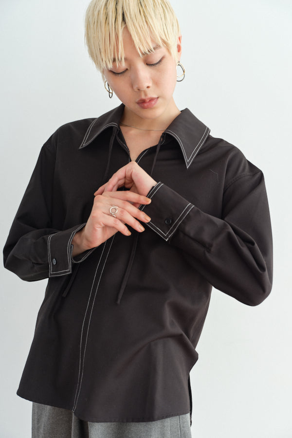 【Special price】Ormes Blouse -Beige/Pink/Dim gray/Black-  4colors
