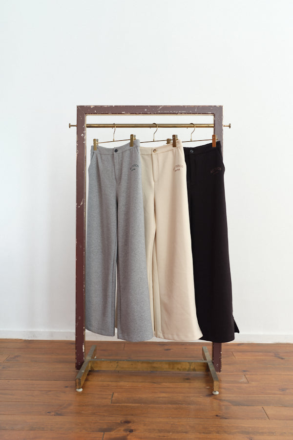【Special price】Tercy Pants -Ivory/Gray/Black- 3colors