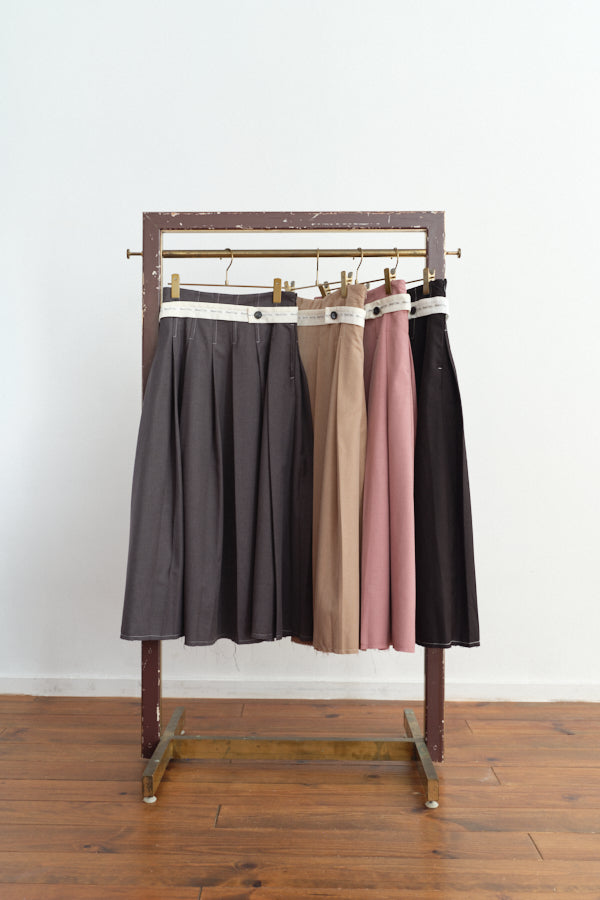 【Special price】Ormes Skirt -Beige/Pink/Dim gray/Black- 4colors