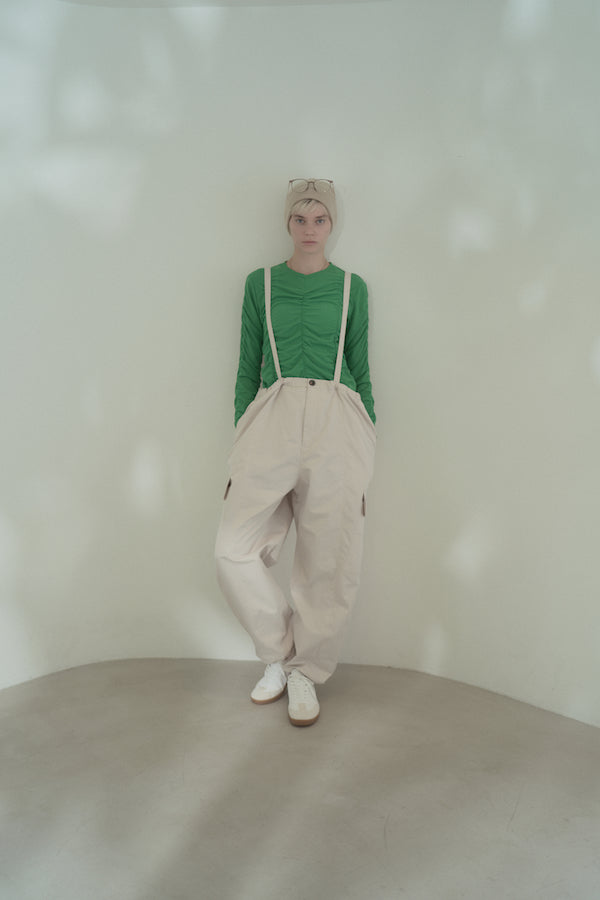 Pickl gather CS ピックルギャザーカットソー　Muel Chic Muel Chic（ミュエルシック）の「Pickl gather CS ピックル