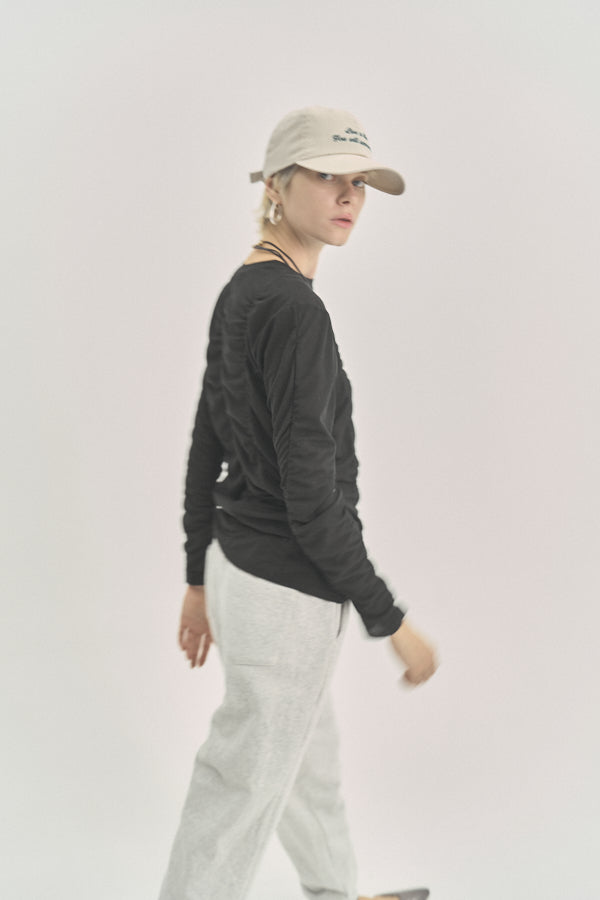 Pickl gather CS ピックルギャザーカットソー（Tシャツ