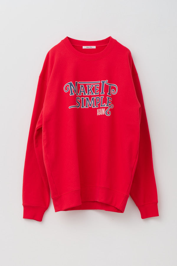 Makey sweat CS -4colors- – Muel Chic